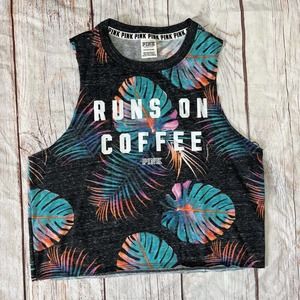 Victoria’s Secret PINK Retired Cropped Tank Top Size S